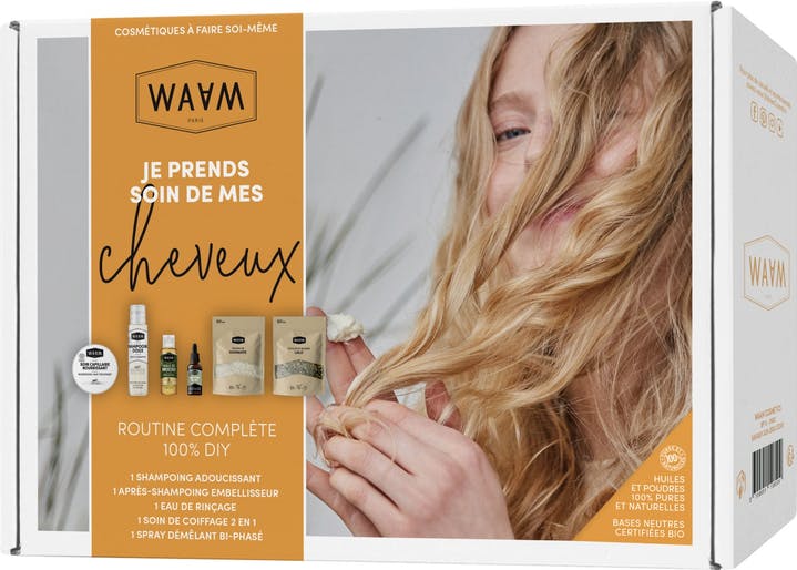 COFFRET COSMETIQUES NATURELS SOIN DES CHEVEUX - Waam