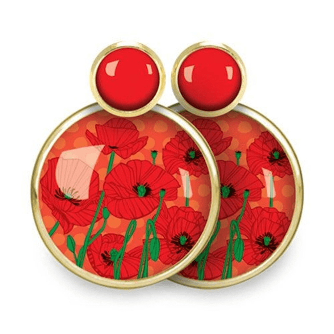 BOUCLES D'OREILLES MODULABLES "POPPY" - Les Jolies d'Emilie