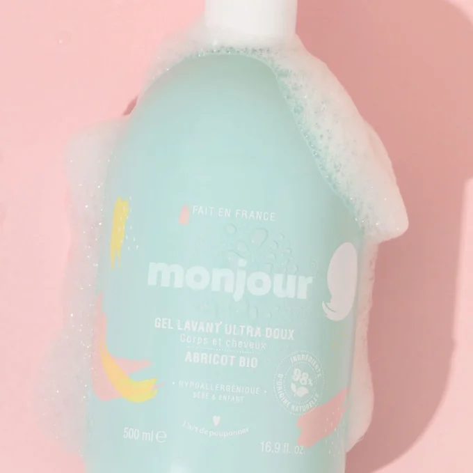 GEL LAVANT BÉBÉ ET ENFANT CORPS & CHEVEUX - Monjour