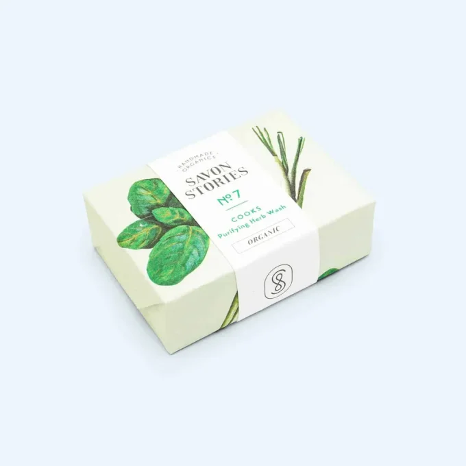 SAVON BIO & NATUREL DÉSODORISANT AU BASILIC "LE PURIFIANT" - Savon Stories